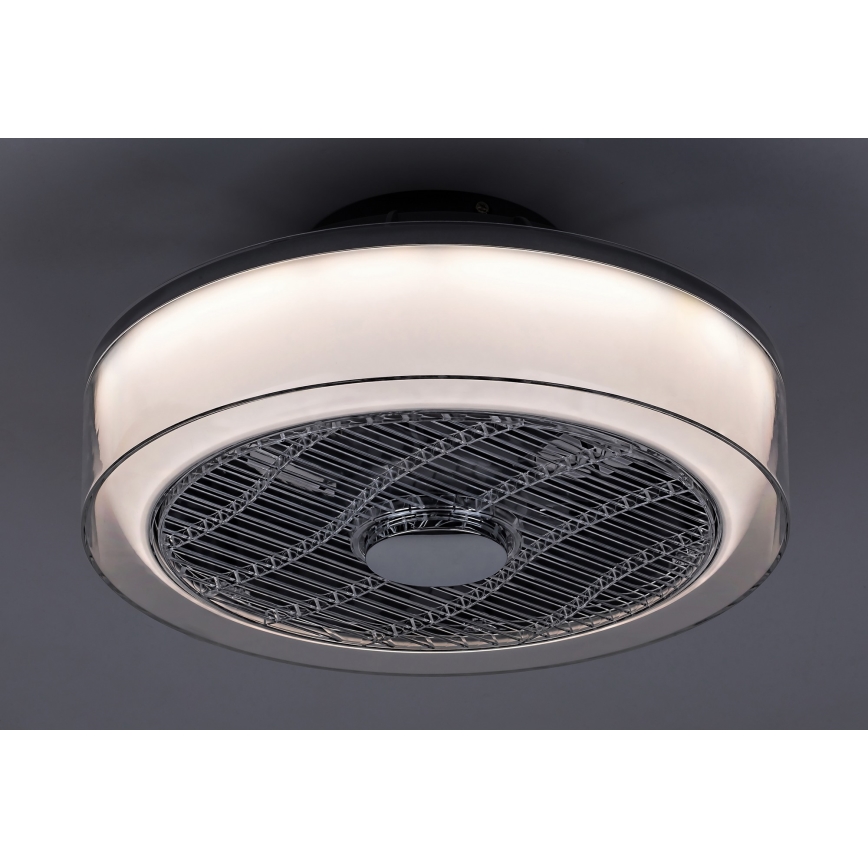 Rabalux - LED Aptumšojama griestu lampa ar ventilatoru LED/30W/230V 3000-6000K + tālvadības pults