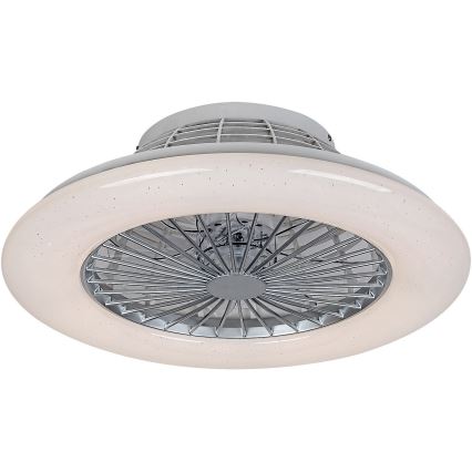 Rabalux - LED Aptumšojama griestu lampa ar ventilatoru  LED/30W/230V 3000-6500K + tālvadības pults