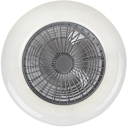 Rabalux - LED Aptumšojama griestu lampa ar ventilatoru  LED/30W/230V 3000-6500K + tālvadības pults