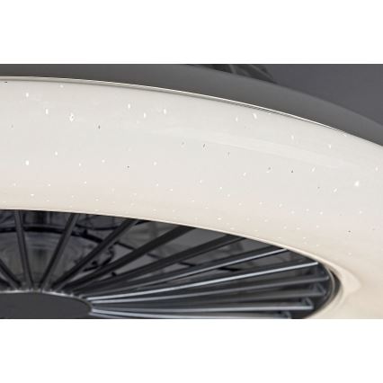 Rabalux - LED Aptumšojama griestu lampa ar ventilatoru  LED/30W/230V 3000-6500K + tālvadības pults
