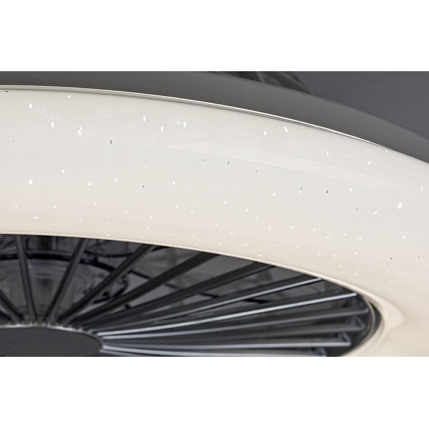 Rabalux - LED Aptumšojama griestu lampa ar ventilatoru  LED/30W/230V 3000-6500K + tālvadības pults