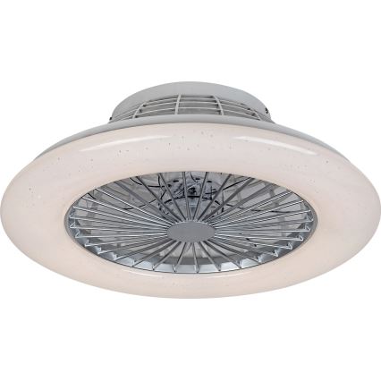 Rabalux - LED Aptumšojama griestu lampa ar ventilatoru  LED/30W/230V 3000-6500K + tālvadības pults