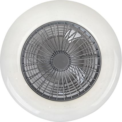 Rabalux - LED Aptumšojama griestu lampa ar ventilatoru  LED/30W/230V 3000-6500K + tālvadības pults