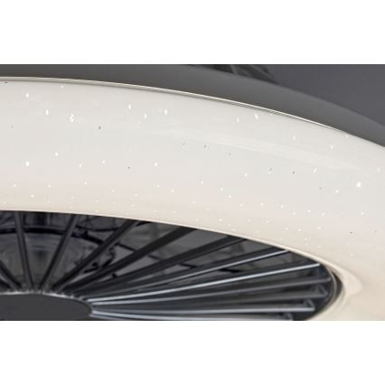 Rabalux - LED Aptumšojama griestu lampa ar ventilatoru  LED/30W/230V 3000-6500K + tālvadības pults