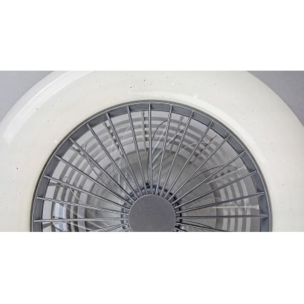 Rabalux - LED Aptumšojama griestu lampa ar ventilatoru  LED/30W/230V 3000-6500K + tālvadības pults