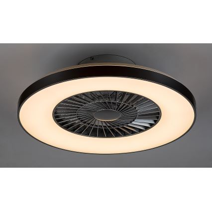 Rabalux - LED Aptumšojama griestu lampa ar ventilatoru LED/40W/230V 3000-6500K + tālvadības pults