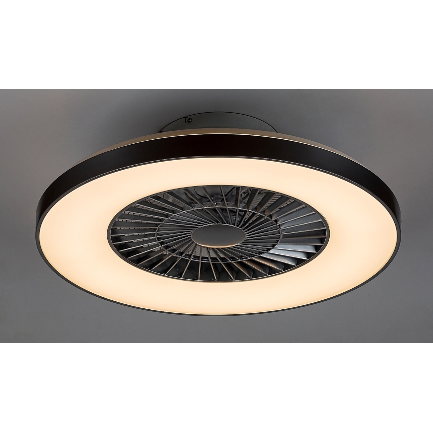 Rabalux - LED Aptumšojama griestu lampa ar ventilatoru LED/40W/230V 3000-6500K + tālvadības pults