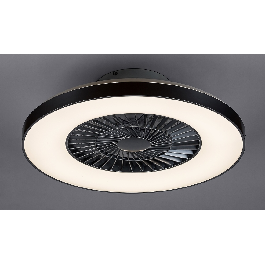 Rabalux - LED Aptumšojama griestu lampa ar ventilatoru LED/40W/230V 3000-6500K + tālvadības pults