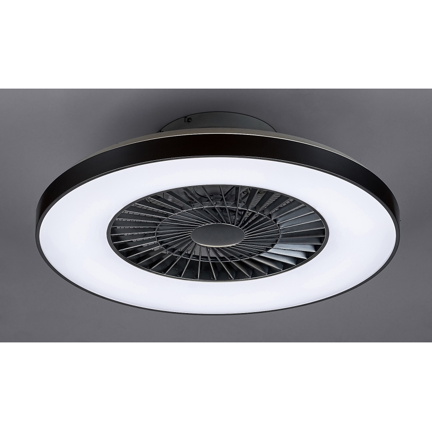 Rabalux - LED Aptumšojama griestu lampa ar ventilatoru LED/40W/230V 3000-6500K + tālvadības pults