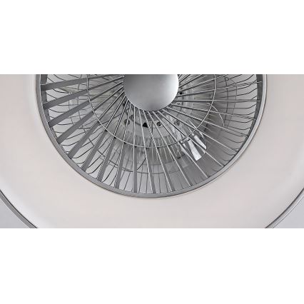 Rabalux - LED Aptumšojama griestu lampa ar ventilatoru LED/40W/230V 3000-6500K + tālvadības pults