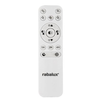 Rabalux - LED Aptumšojama griestu lampa ar ventilatoru LED/40W/230V 3000-6500K + tālvadības pults