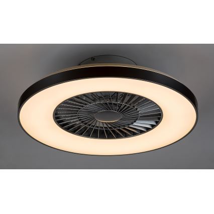 Rabalux - LED Aptumšojama griestu lampa ar ventilatoru LED/40W/230V 3000-6500K + tālvadības pults
