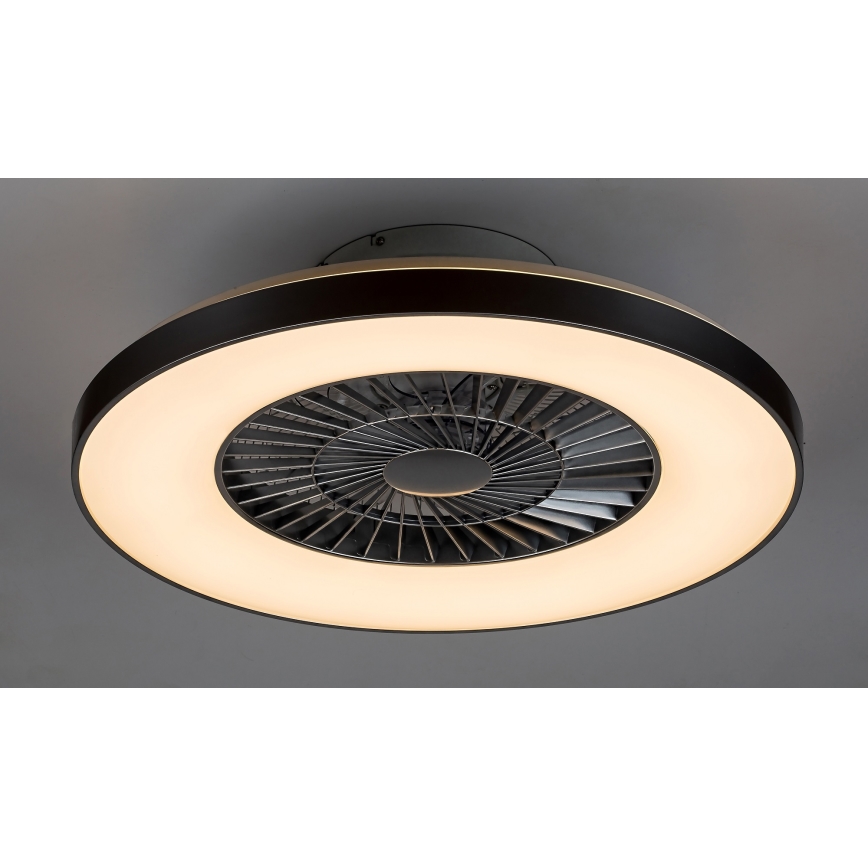 Rabalux - LED Aptumšojama griestu lampa ar ventilatoru LED/40W/230V 3000-6500K + tālvadības pults