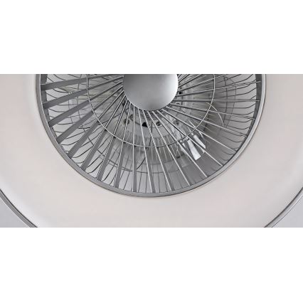 Rabalux - LED Aptumšojama griestu lampa ar ventilatoru LED/40W/230V 3000-6500K + tālvadības pults