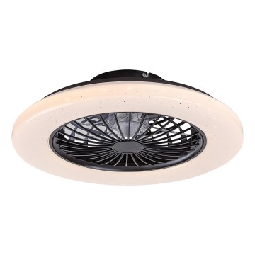 Rabalux - LED Aptumšojama griestu lampa ar ventilatoru LED/48W/230V 3000-6500K + tālvadības pults