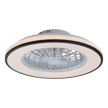 Rabalux - LED Aptumšojama griestu lampa ar ventilatoru LED/48W/230V 3000-6500K + tālvadības pults