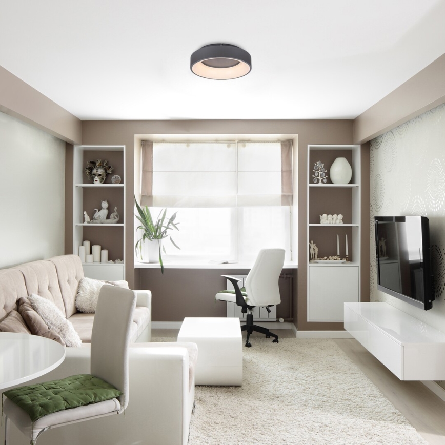 Rabalux - LED Aptumšojama griestu lampa LED/24W/230V apaļa 3000-6000K + tālvadības pults