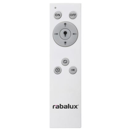 Rabalux - LED Aptumšojama griestu lampa LED/38W/230V 3000-6500K balta + tālvadības pults