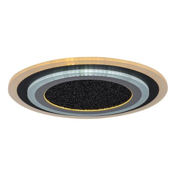 Rabalux - LED Aptumšojama griestu lampa LED/56W/230V 3000/4000/6000K melna + tālvadības pults