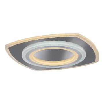 Rabalux - LED Aptumšojama griestu lampa LED/60W/230V 3000/4000/6000K matēts hroms + tālvadības pults