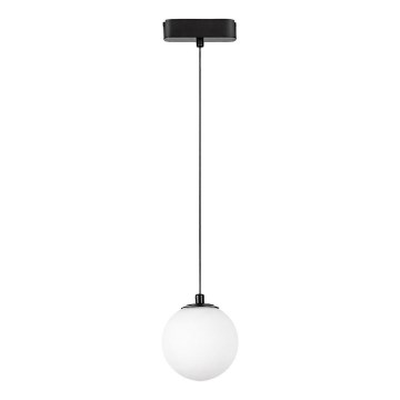 Rabalux - LED Aptumšojama lustra ar auklu 1 fāzes sliežu sistēmai LED/5W/24V 2700-5500K Wi-Fi Tuya melna