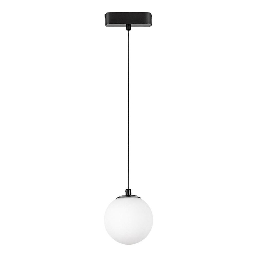 Rabalux - LED Aptumšojama lustra ar auklu 1 fāzes sliežu sistēmai LED/5W/24V 2700-5500K Wi-Fi Tuya melna