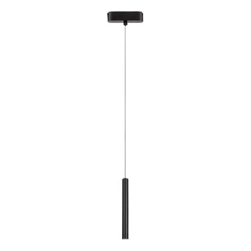 Rabalux - LED Aptumšojama lustra ar auklu 1 fāzes sliežu sistēmai LED/5W/24V 2700-5500K Wi-Fi Tuya melna