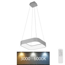 Rabalux -  LED Aptumšojama lustra ar auklu LED/28W/230V kvadrāts 3000-6000K + TP