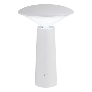 Rabalux - LED Aptumšojama uzlādējama skārienvadāma galda lampa POLPERRO LED/3W/3,7V 1200mAh balta