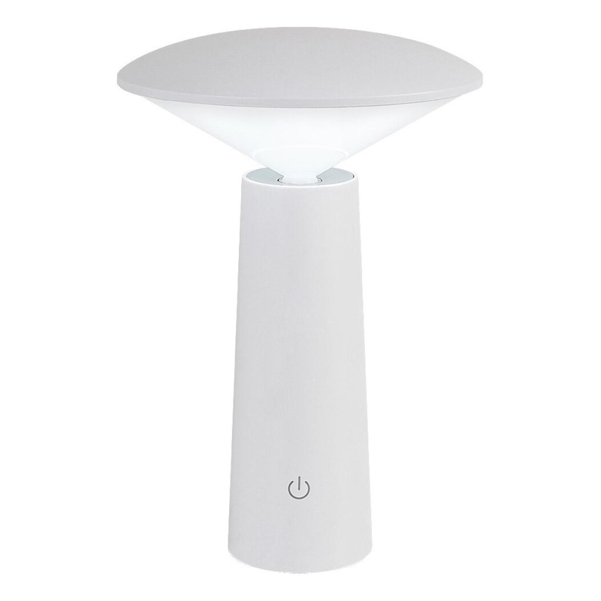 Rabalux - LED Aptumšojama uzlādējama skārienvadāma galda lampa POLPERRO LED/3W/3,7V 1200mAh balta