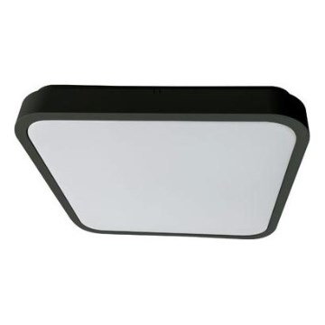 Rabalux - LED Aptumšojama vannas istabas griestu lampa LED/36W/230V 3000-6000K IP44 42x42 cm melna + tālvadības pults