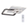 Rabalux - LED Aptumšojama virsapmetuma lustra LED/48W/230V 3000K/4000K/6000K + TP