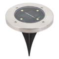 Rabalux - LED āra saules lampa ar sensoru LED/0,24W/1xAA 400 mAh melna IP44