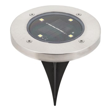 Rabalux - LED āra saules lampa ar sensoru LED/0,24W/1xAA 400 mAh melna IP44
