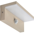 Rabalux - LED āra sienas gaismeklis ar sensoru LED/9W/230V IP54 bēšs