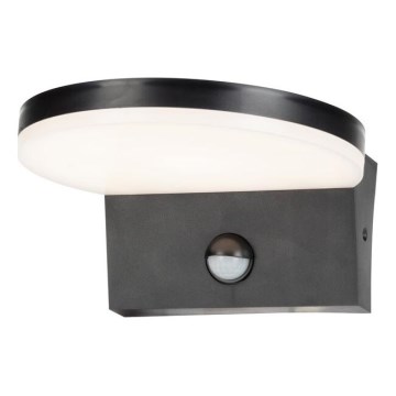 Rabalux - LED Āra sienas lampa ar sensoru LED/9W/230V 2700/4000/6500K IP54 melna