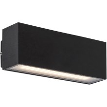Rabalux - LED Āra sienas lampa LED/10W/230V IP54 melna