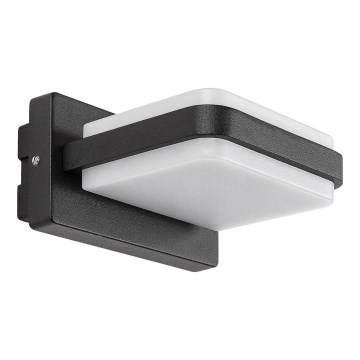 Rabalux - LED Āra sienas lampa LED/12W/230V IP44 melna