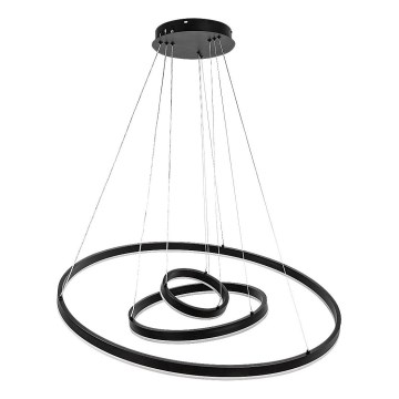 Rabalux - LED dimmējamā piekaramā lustra uz troses LED/100W/230V 3000-6500K + tālvadības pults