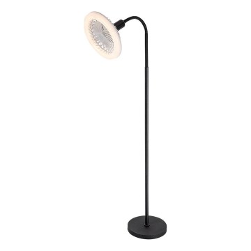 Rabalux - LED grīdas lampa ar regulējamu spilgtumu un ventilatoru 1xE27/16W/230V 3000-6500K + tālvadība
