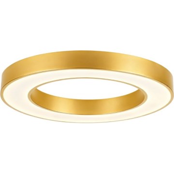 Rabalux - LED griestu gaismeklis ar regulējamu spilgtumu LED/45W/230V 3000-6500K Ø 60 cm zelta krāsā + tālvadības pults