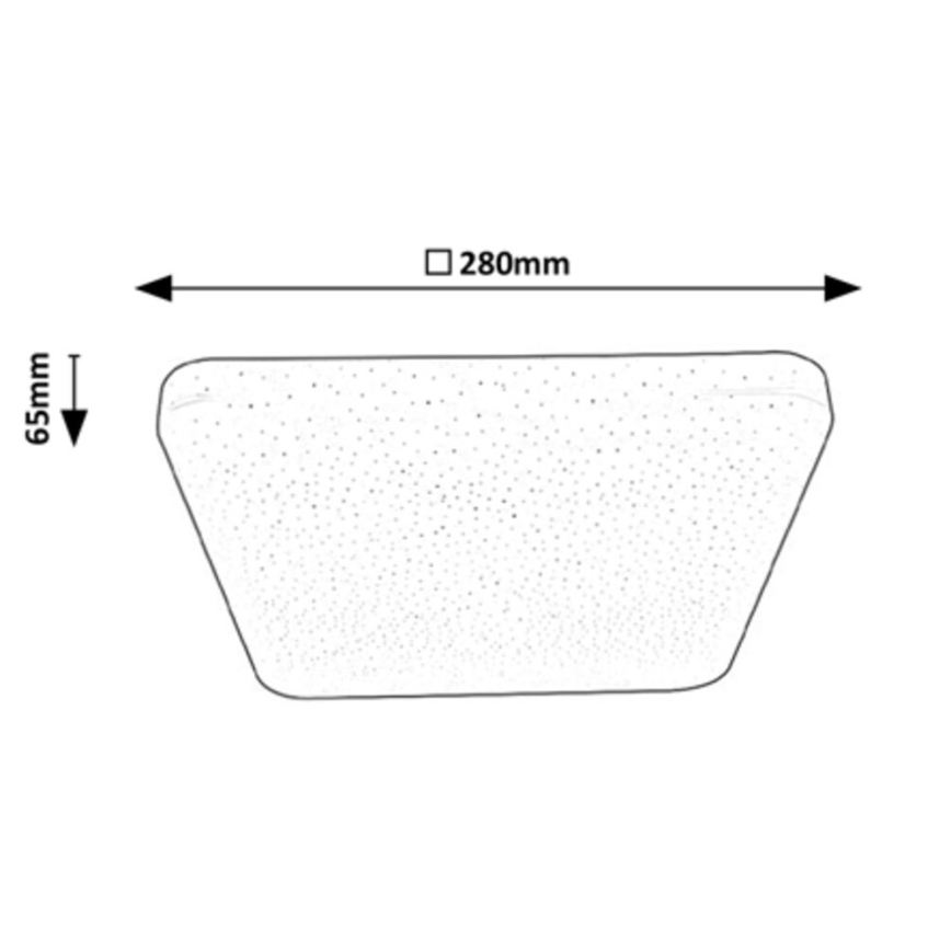 Rabalux - LED Griestu gaismeklis LED/12W/230V
