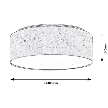 Rabalux - LED Griestu gaismeklis LED/22W/230V krēma