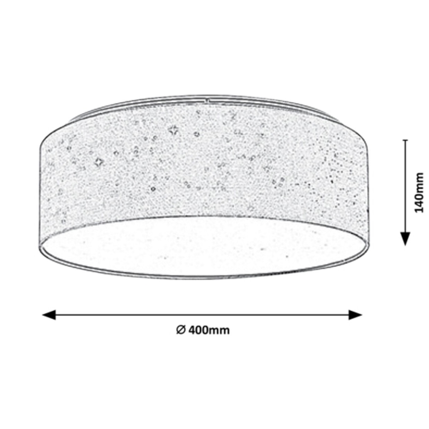 Rabalux - LED Griestu gaismeklis LED/22W/230V krēma