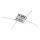 Rabalux - LED Griestu lampa 4xLED/6W/230V 48x66,5 cm