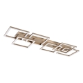 Rabalux - LED griestu lampa ar regulējamu spilgtumu LED/40W/230V 3000-6500K 33x100 cm zelta + tālvadības pults