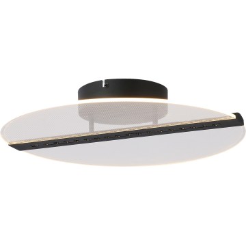 Rabalux - LED griestu lampa LED/20W/230V 3000 Ø 41 cm melna/caurspīdīga