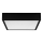 Rabalux - LED Griestu lampa LED/22W/230V 3000/4000/6000K 21x21 cm melna