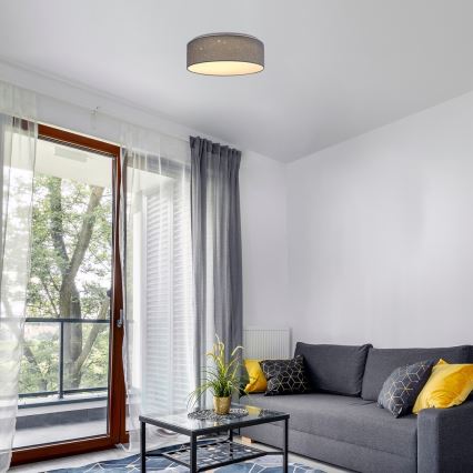 Rabalux - LED griestu gaismeklis LED/22W/230V pelēks Ø 40 cm