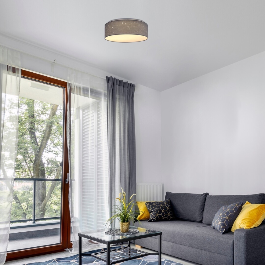 Rabalux - LED griestu gaismeklis LED/22W/230V pelēks Ø 40 cm